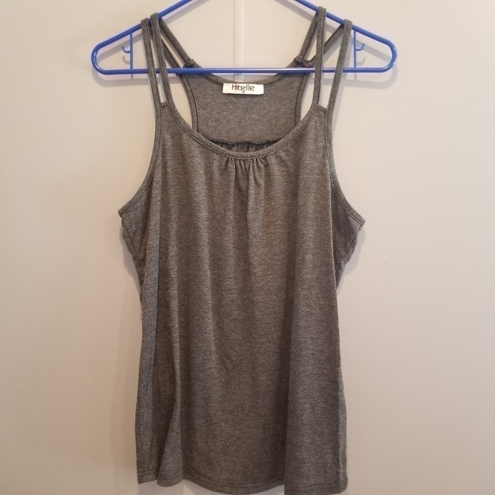 Hibelle woman's soft strappy tank top